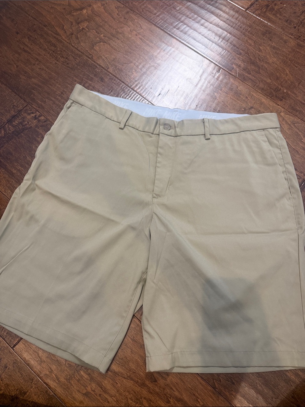 Nike Men's Tan Performance Golf Shorts